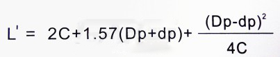 同步帶輪近似皮帶節(jié)線長 同步帶輪近似皮帶節(jié)線長