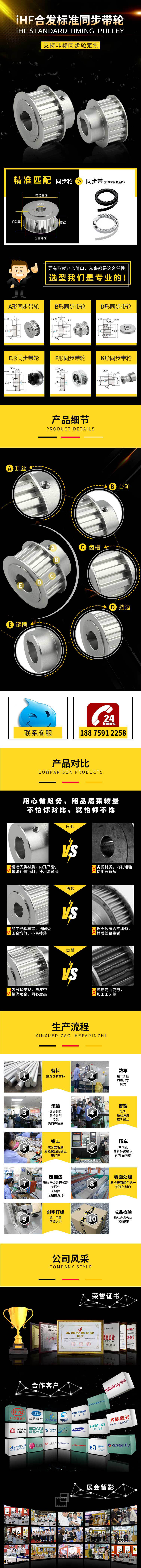 錐套同步帶輪 錐套同步帶輪